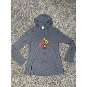 Pampered Chef Turkey Thanksgiving Shirt Size M Hoodie Long Sleeve T-Shirt Top